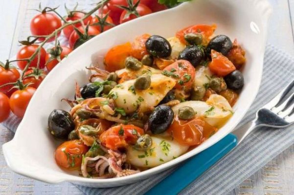 Calamari alle olive