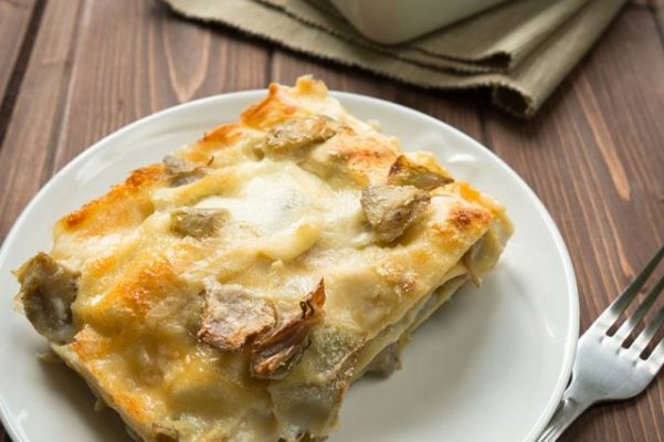 Lasagne vegetariane ai carciofi