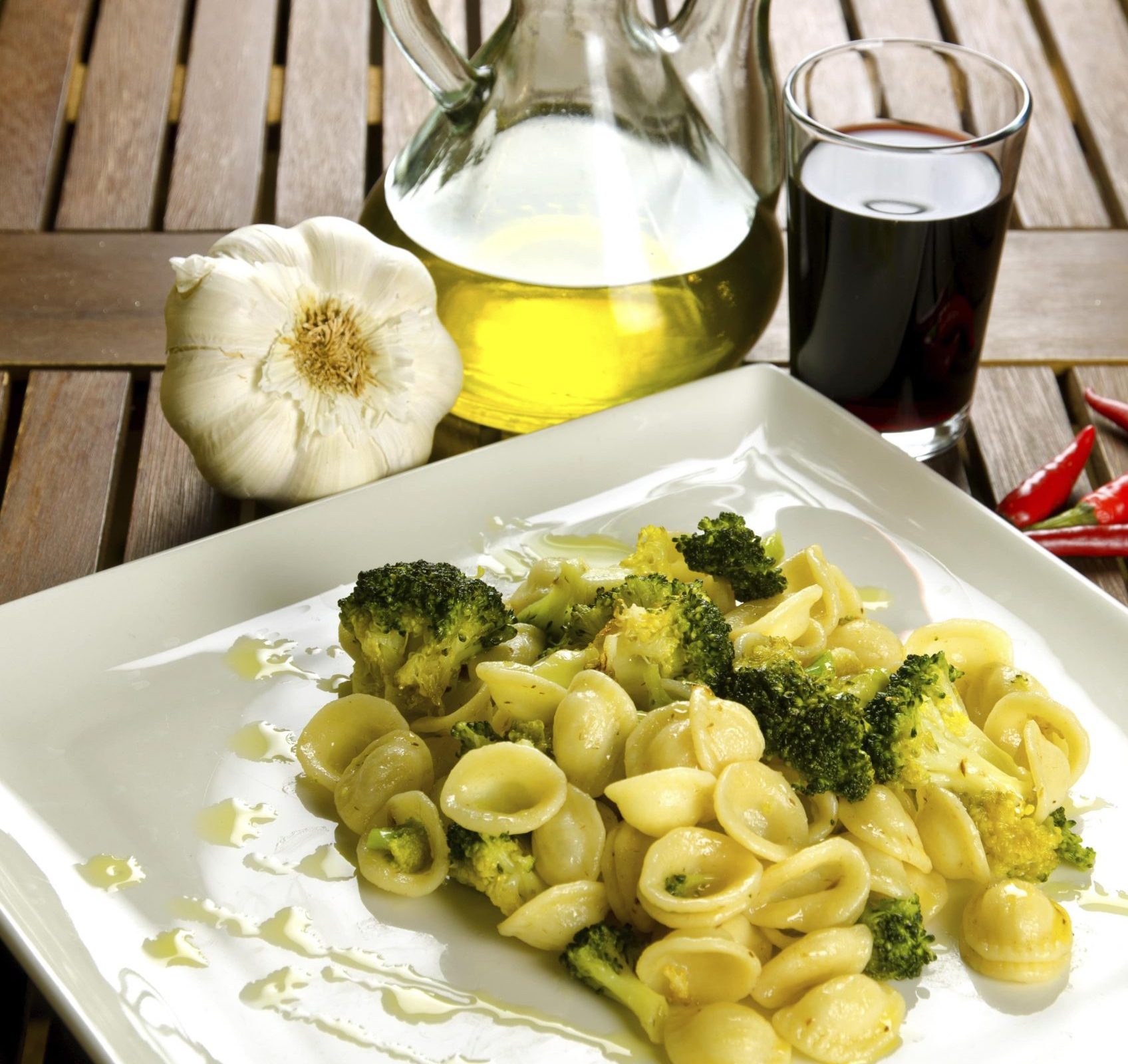 Orecchiette piccanti con i broccoli