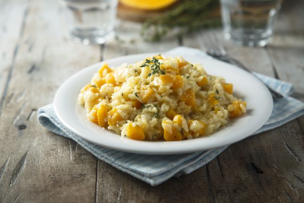 Risotto zucca e Asiago