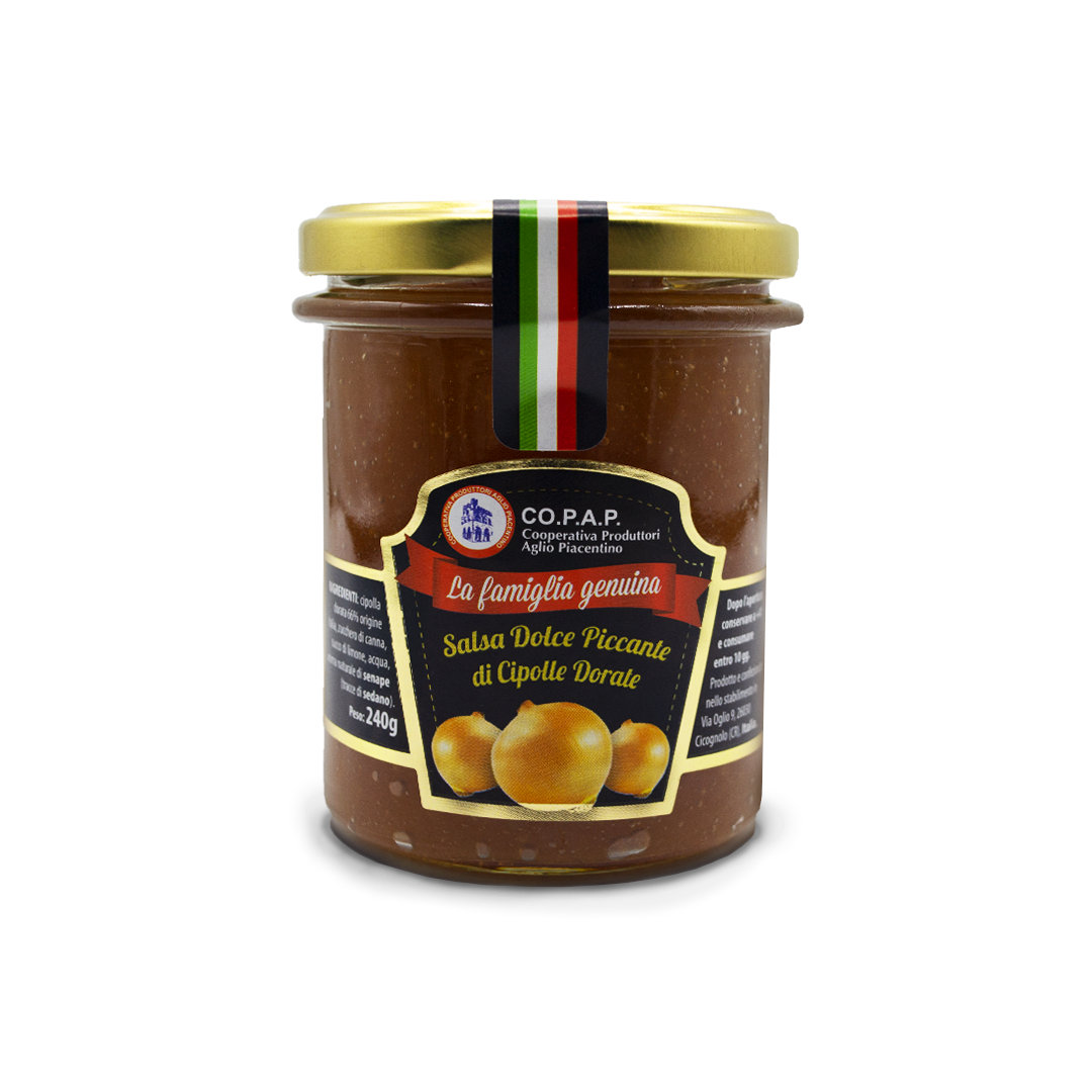 Salsa dolce piccante di cipolle dorate COPAP